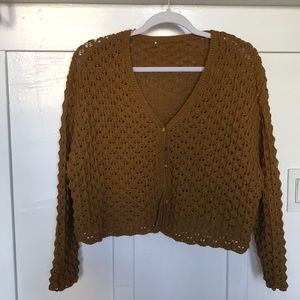 Zara crochet cardigan (tags clipped off)